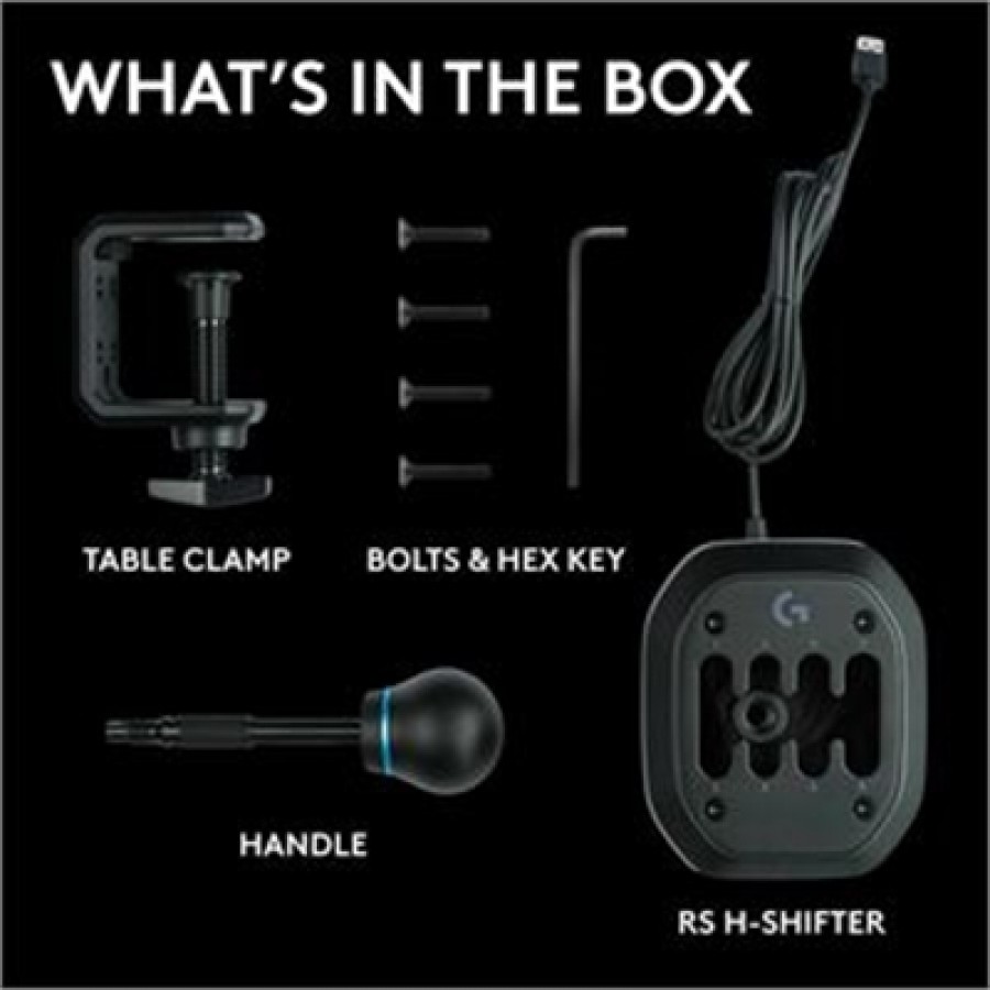 Logitech Core Logitech G RS H-Shifter -Black