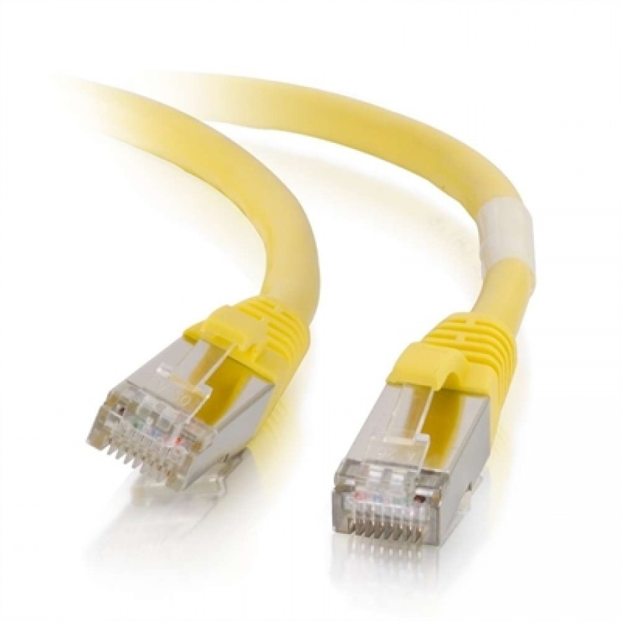 C2G 10FTCAT6 STP SNGLES PATCH Y