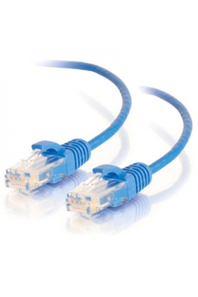 C2G 0.5ft CAT6 UTP 28AWG BLUE FD