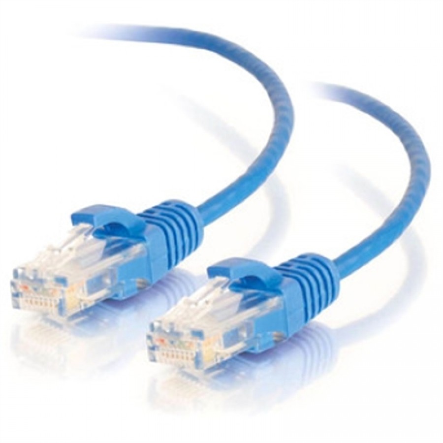 C2G 0.5ft CAT6 UTP 28AWG BLUE FD