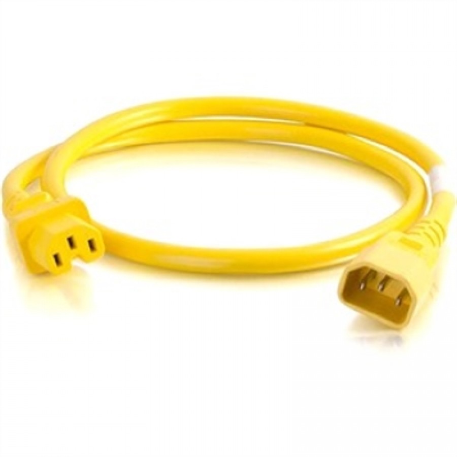 C2G 4ft C14 TO C13 14 3 SJT Yellow