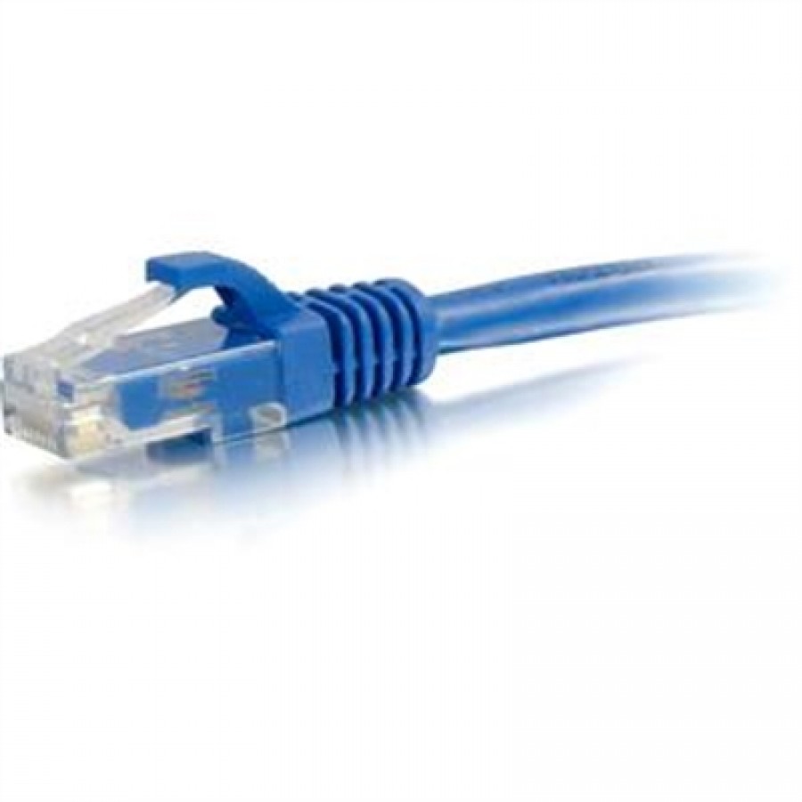 C2G 100ft Cat5E Snagless Cable Blue