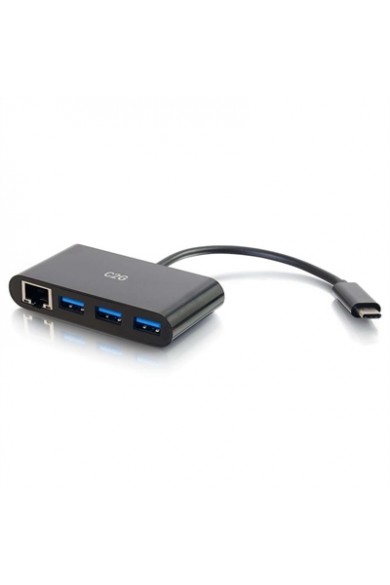 C2G USB-C Ethernet and 3 Port USB