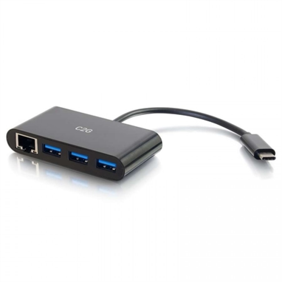 C2G USB-C Ethernet and 3 Port USB