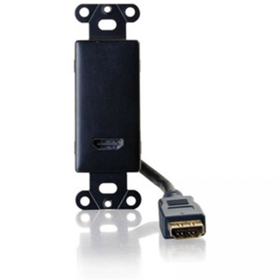 C2G HDMI Passthrough WP Black