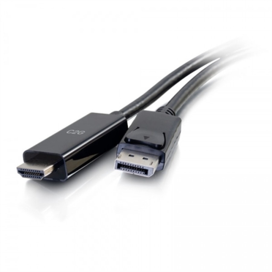C2G 10ft DisplayPort to HDMI Cable 4K Black