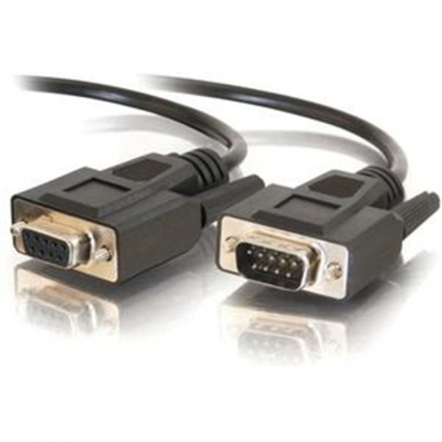 C2G 25ft DB9 Male to Female ALL LINES EXT Cable
