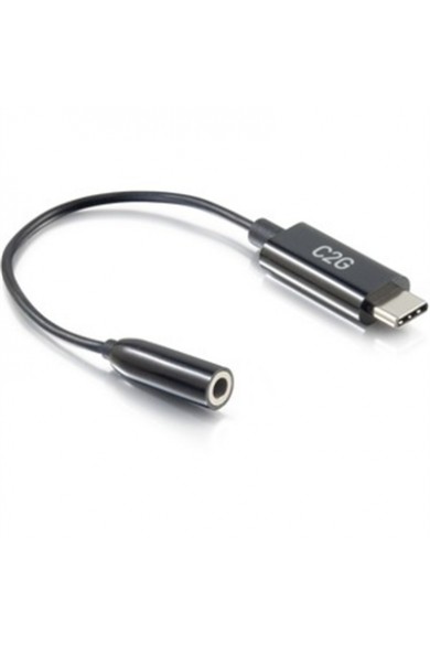 C2G USB-C to AUX 3.5mm Adapter