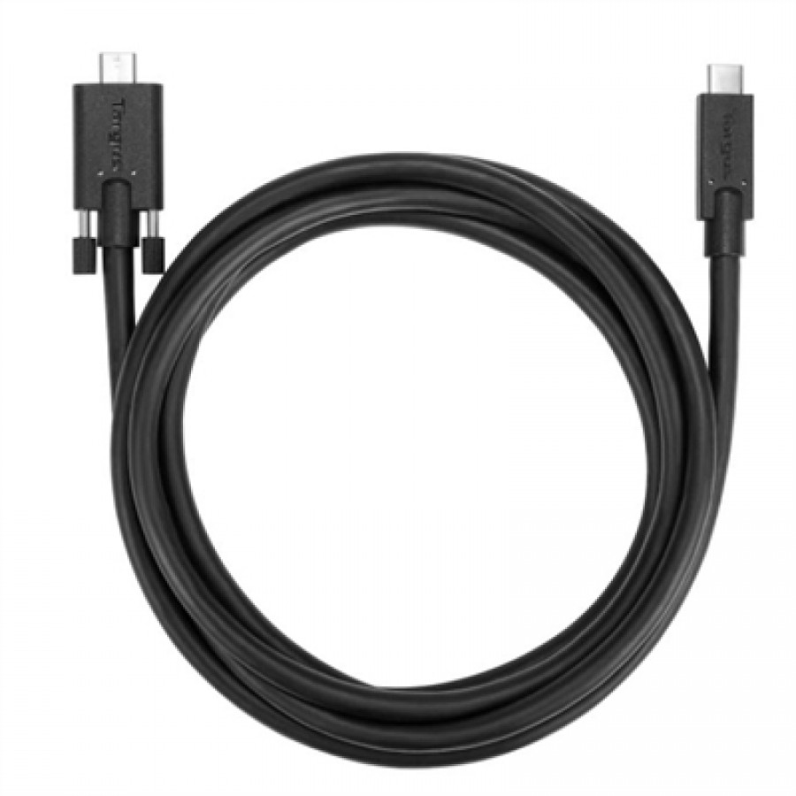 Targus 1.8m USB-C M to M Screw in Cable