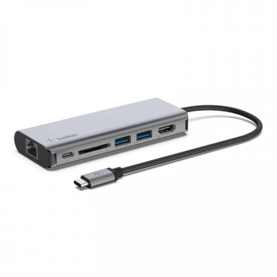 Belkin USB-C 6 IN 1 MULTIPORT ADAPTER