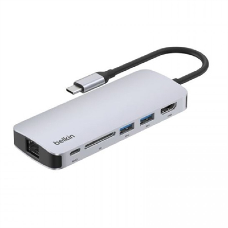 Belkin USB-C 6-IN-1 MULTIPORT HUB 4K60