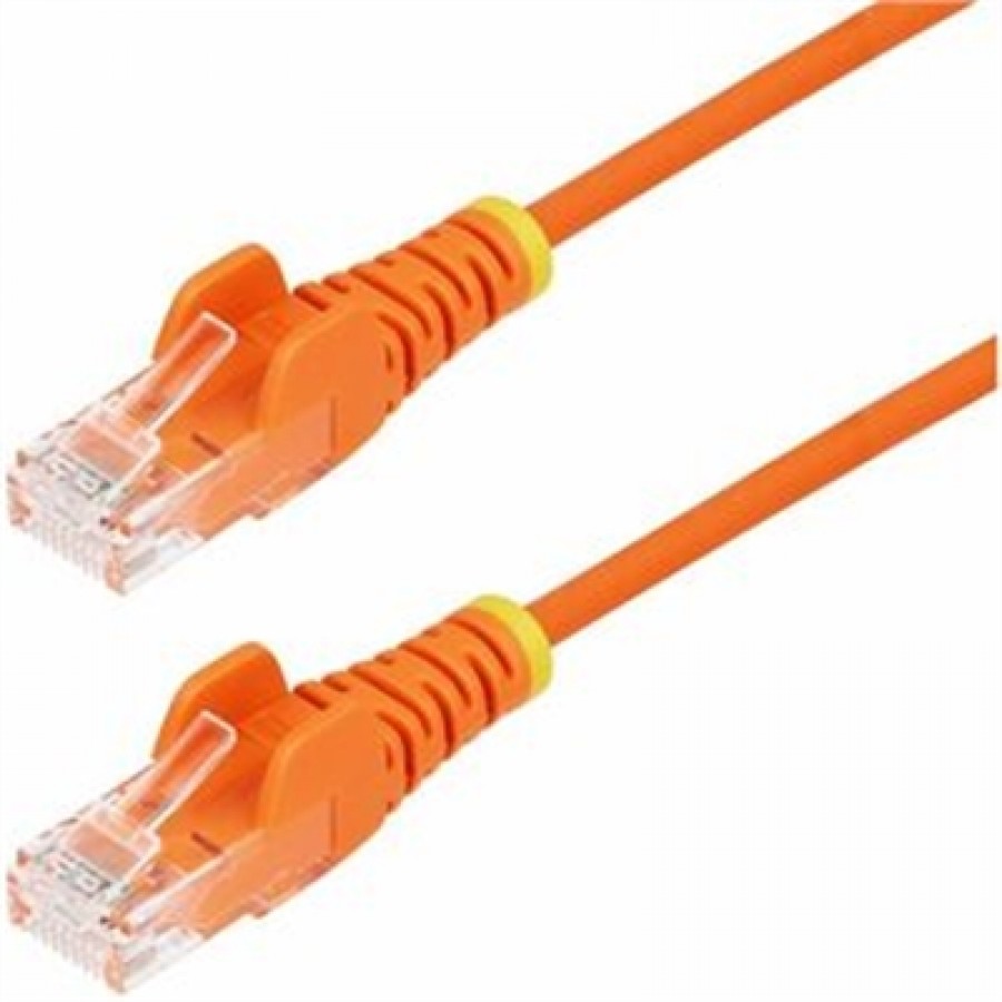 Startech.com 10ft Orange Slim CAT6 Cable