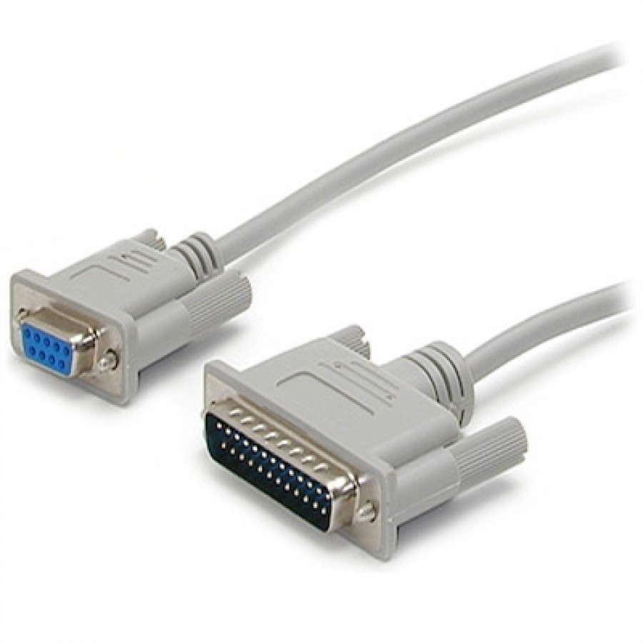 Startech.com 10ft DB9F/DB25M Modem Cable