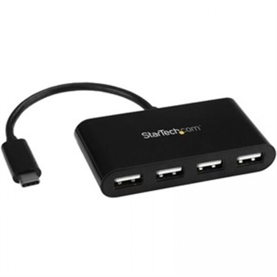 Startech.com 4 Port USB-C Hub - Mini Hub - USB-C to 4x USB-A - USB 2.0