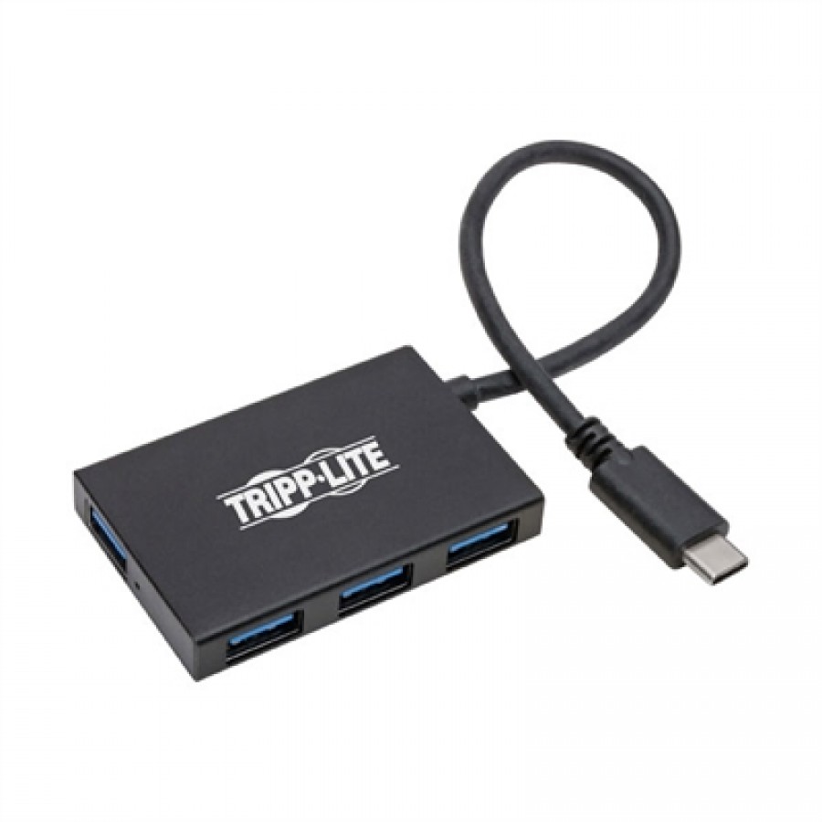 Eaton TrippLite Series Connectivity USB-C Hub 4 Port USBA Compact