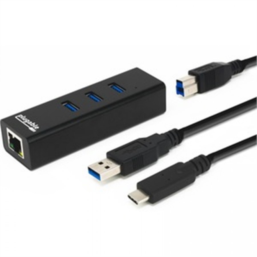 Plugable Technologies USB 3.0 Hub with Ethernet GbE