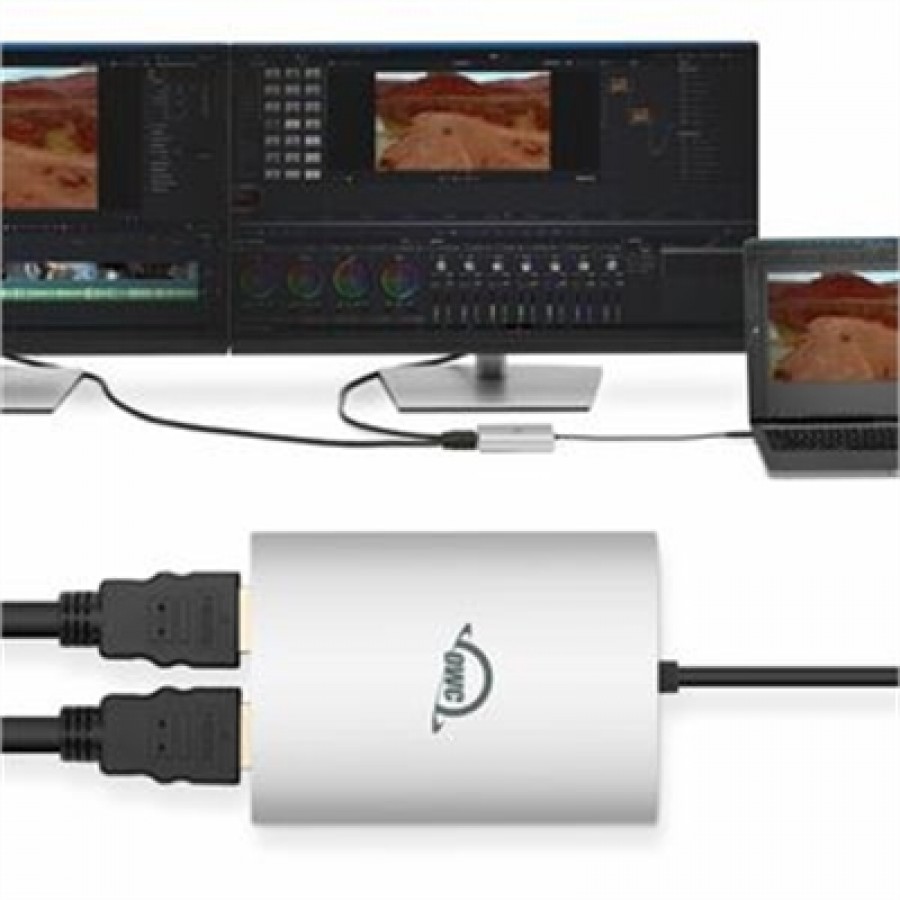 OWC USBC Dual HDMI 4K Adapter