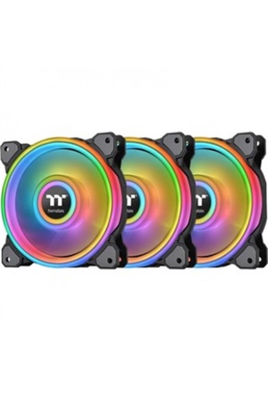 Thermaltake Riing Quad 12 Black 3 Pack