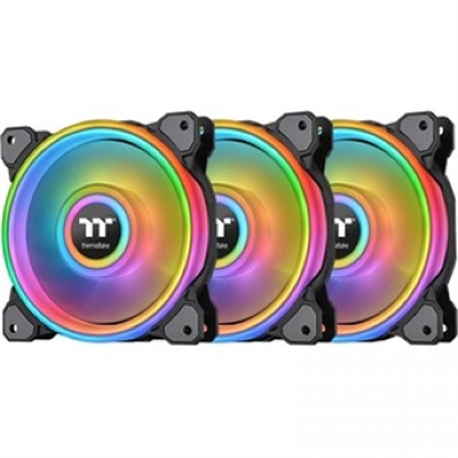 Thermaltake Riing Quad 12 Black 3 Pack