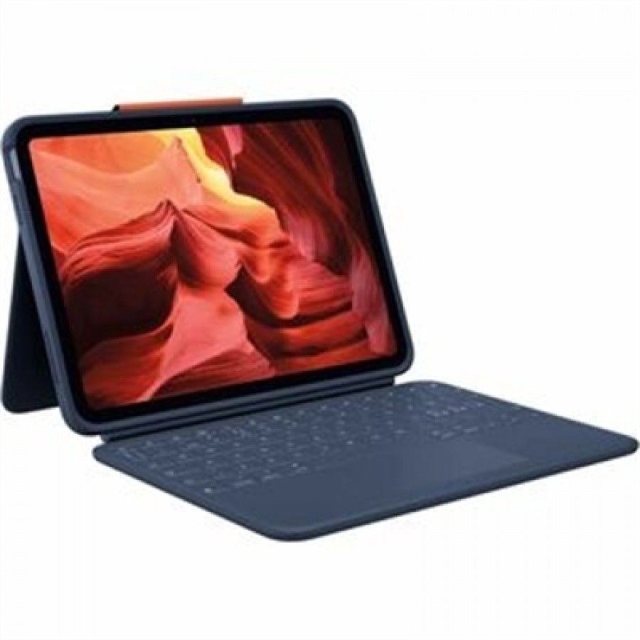 Brown Box Sleeve. Logitech Rugged Combo 4 Touch Keyboard case for iPad (10th gen)