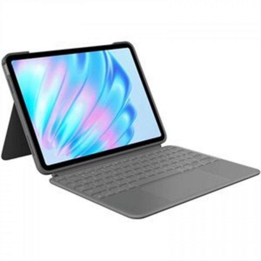 Logitech Combo Touch for iPad Air 11-inch (M2 M3 and M4) and Ipad Air (5th Gen) - Grey