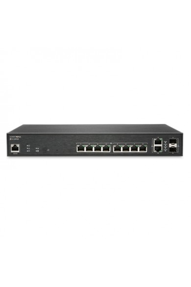 SonicWALL 10 Port Gig PoE Switch 2 SFP