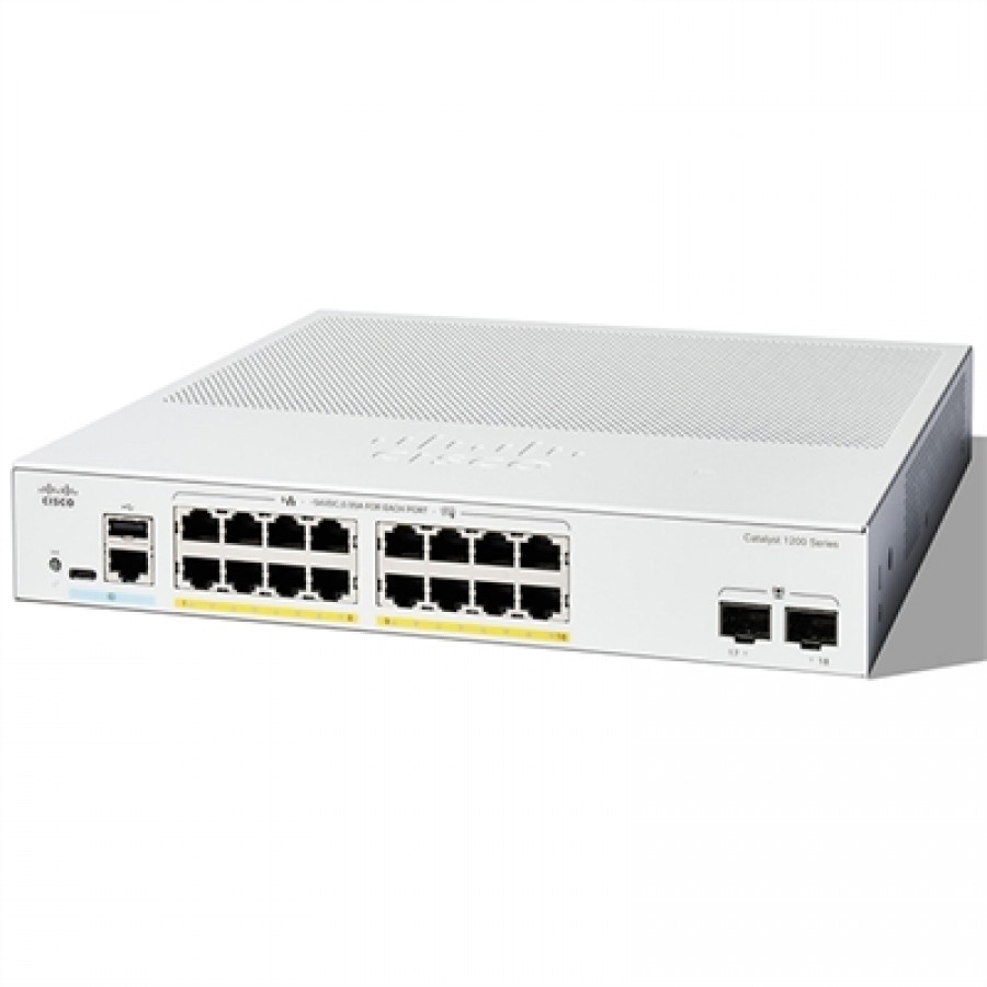 Cisco Systems 1200 16 port GE PoE 2x1G