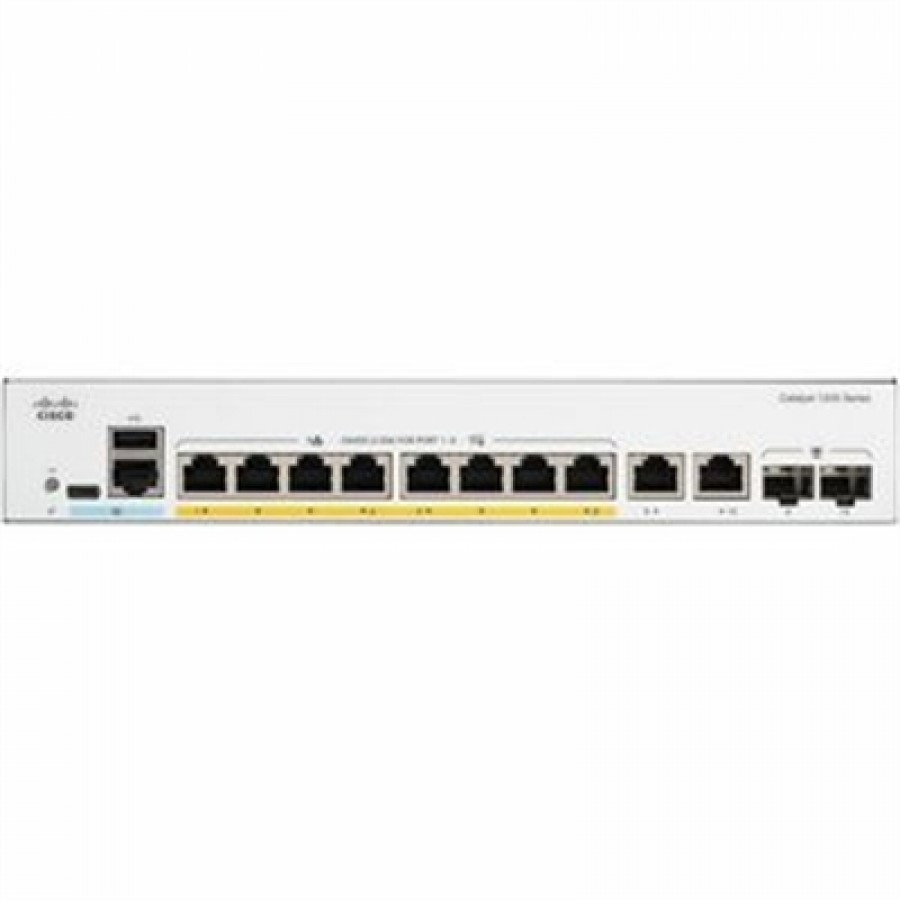 Cisco Systems Catalyst 1200 8-port GE PoE Ext PS 2x1G Combo