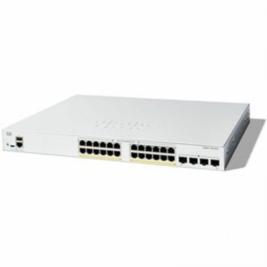 Cisco Systems Catalyst 1300 24-port GE Full PoE 4x1G SFP