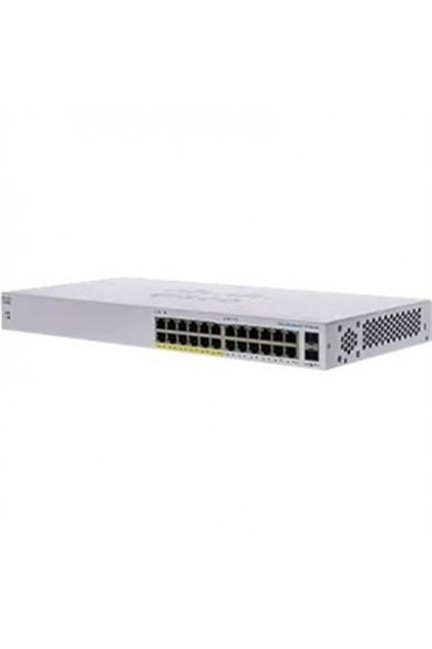 Cisco Systems CBS110 Unmanaged 24-port GE Partial PoE 2x1G SFP Shared
