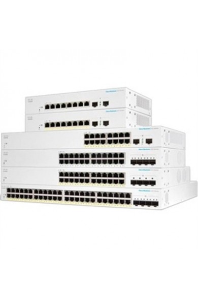 Cisco Systems CBS220 Smart 16-port GE PoE 2x1G SFP