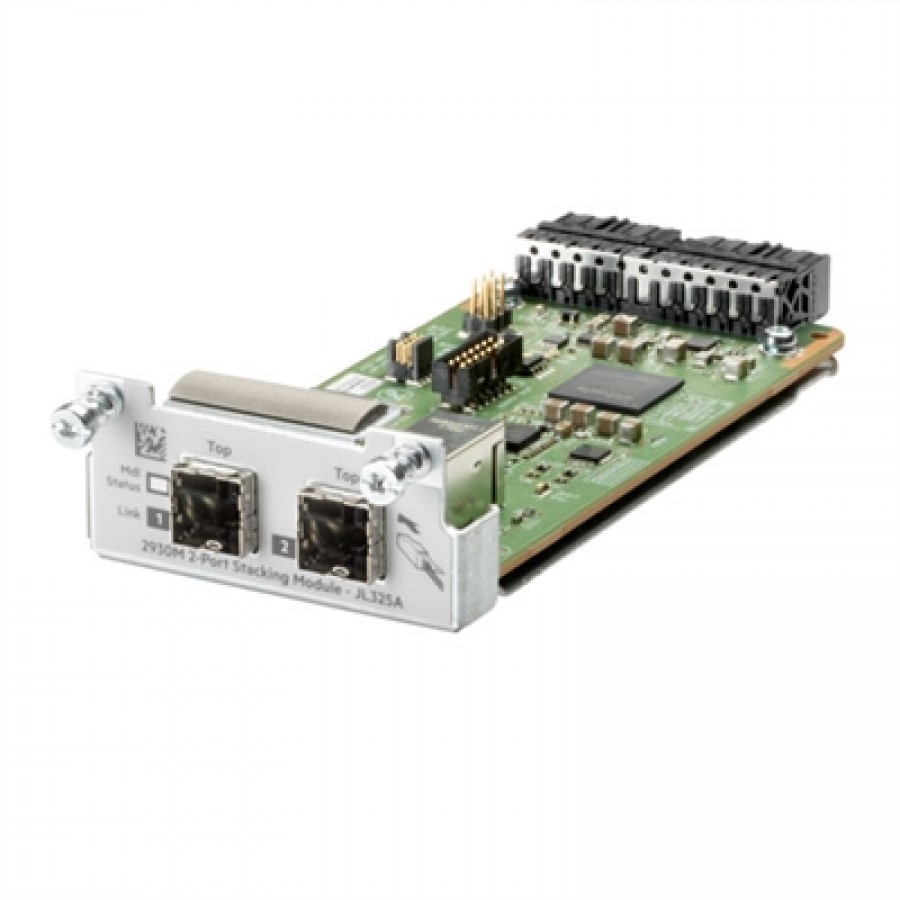 HPE Aruba - Network stacking module 2 - for HPE Aruba 2930M 24 Smart Rate POE+ 1-Slot