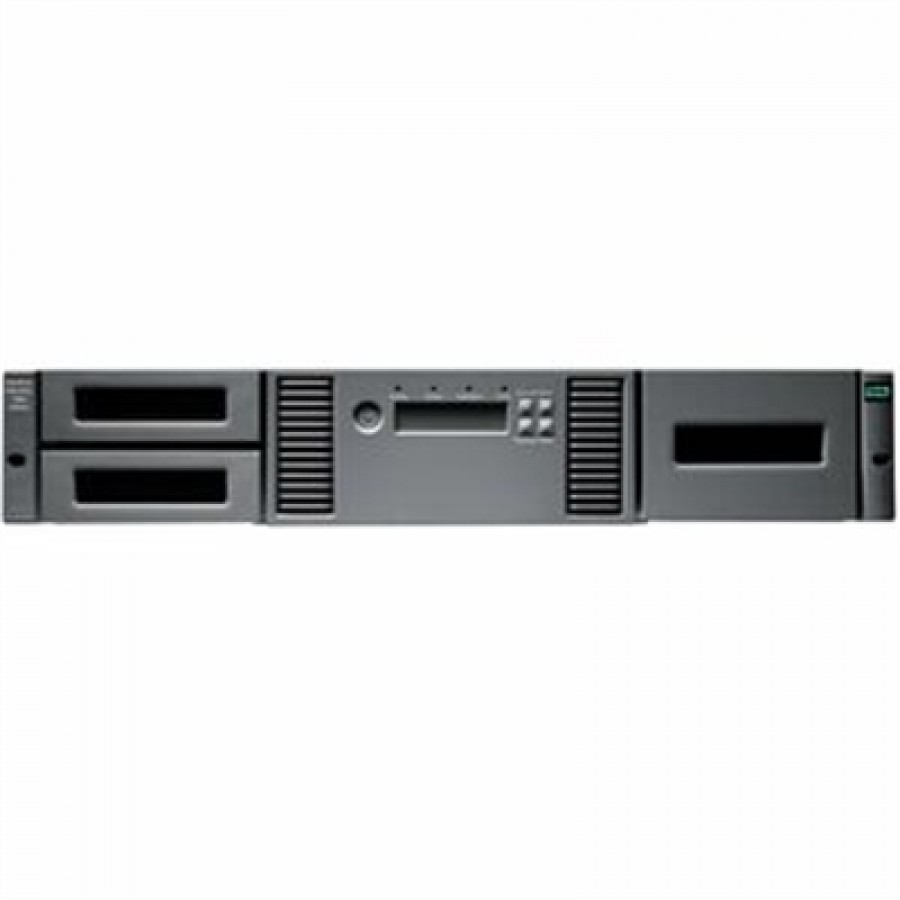 ***Smart Choice SKu***HPE Storage MSL2024 Tape Library 1x MSL LTO-9 SAS Drive 15x LTO-9 45TB Data Cartridges