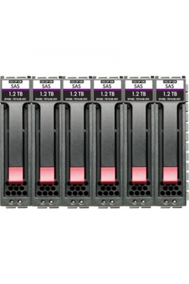 HPE MSA 14.4T SAS 10K SFF M2 6pk HDD Bdl