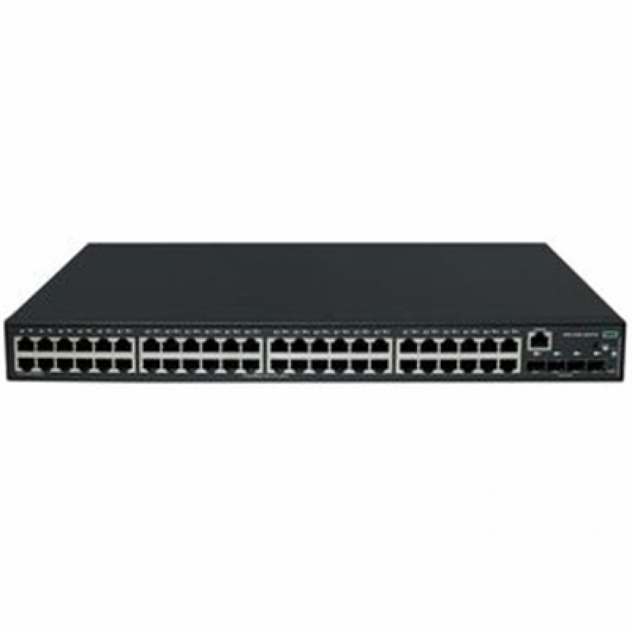 HPE Networking CW 2050 48p 10/100/1000BASE-T PoE+ 4p SFP 1G/2.5G 410W Switch US english Localization