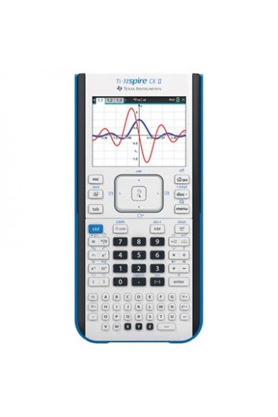 Texas Instruments TI Nspire CX II Student Software -- One (1) unit with rechargeable battery and student software in a trapped blister. Graphing Calculators