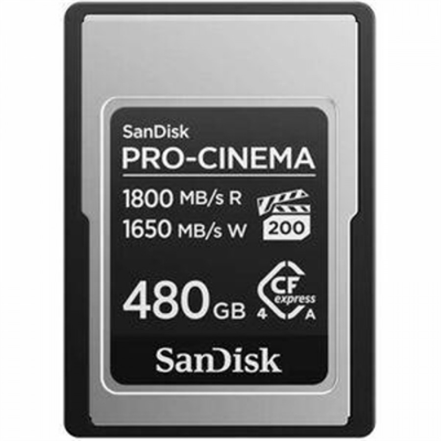 SanDisk PRO-CINEMA CFexpress Type A Card 480GB