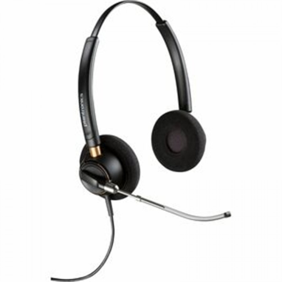 HPI POLY Prev 89436-01 Poly EncorePro 520V Voice Tube Microphone with Quick Disconnect Binaural Headset TAA-US