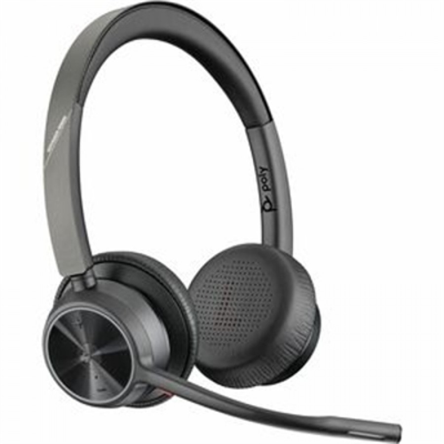 HPI POLY Poly Voyager 4320-M Microsoft Teams Certified USB-A Headset +BT700 dongle TAA-US