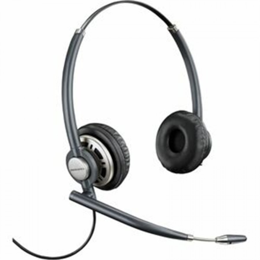 HPI POLY Prev 78714-101 Poly EncorePro HW720 Binaural Headset +Carry Case TAA-US