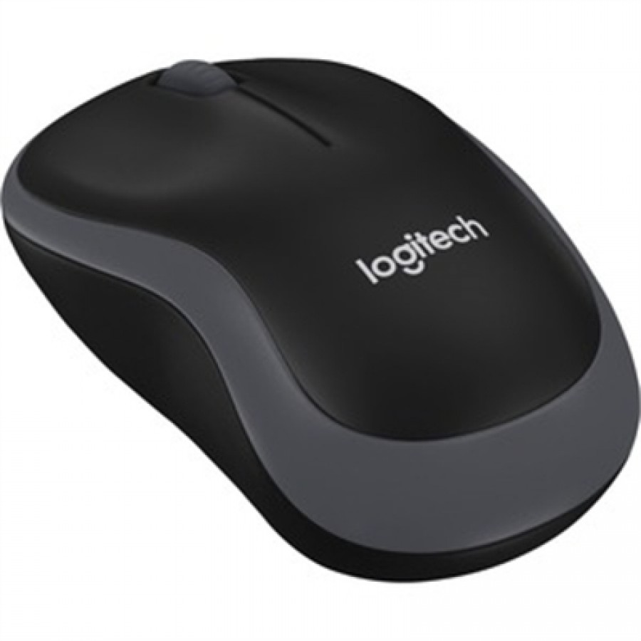 Logitech Optical - Wireless - Radio Frequency - 2.40 GHz - Gray - 1 Pack - USB - 1000 dpi - Scroll Wheel - 3 Button(s) - Symmetrical