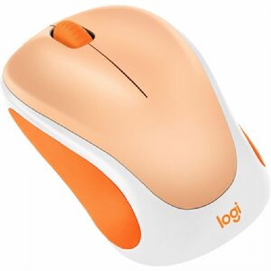 Logitech Design Wireless Mouse Lt Orange