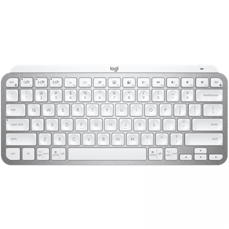 Logitech MX Keys Mini a smaller smarter and mightier minimalist keyboard made for creators in Pale Grey