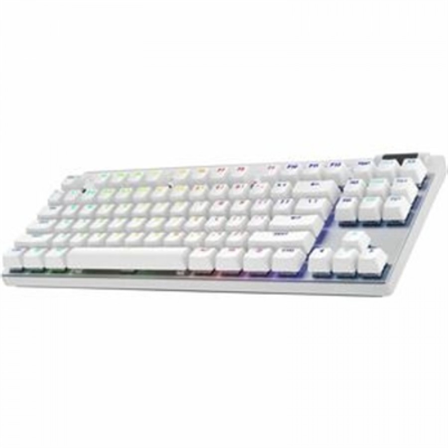 Logitech G PRO X TKL LIGHTSPEED Gaming Keyboard (Tactile) (White)