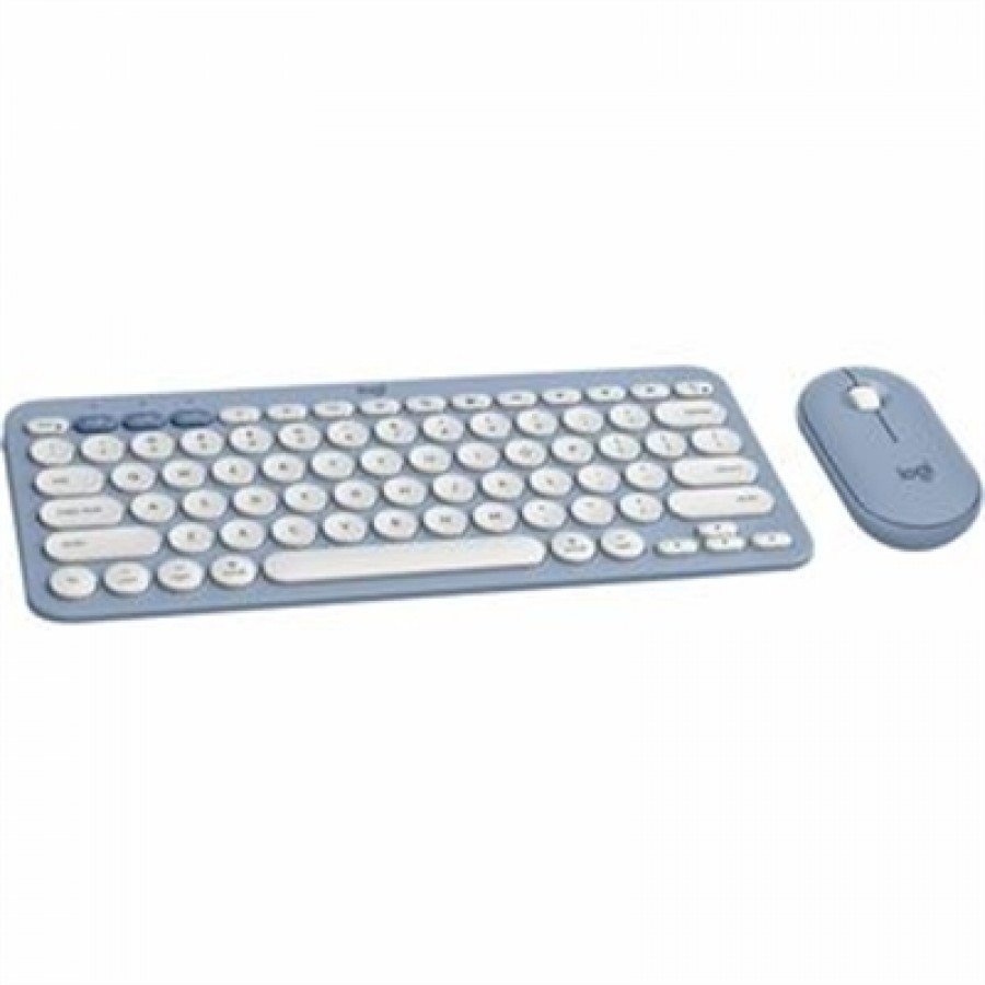 Logitech Pebble 2 Combo Mouse/Keyboard for Mac (Blue)
