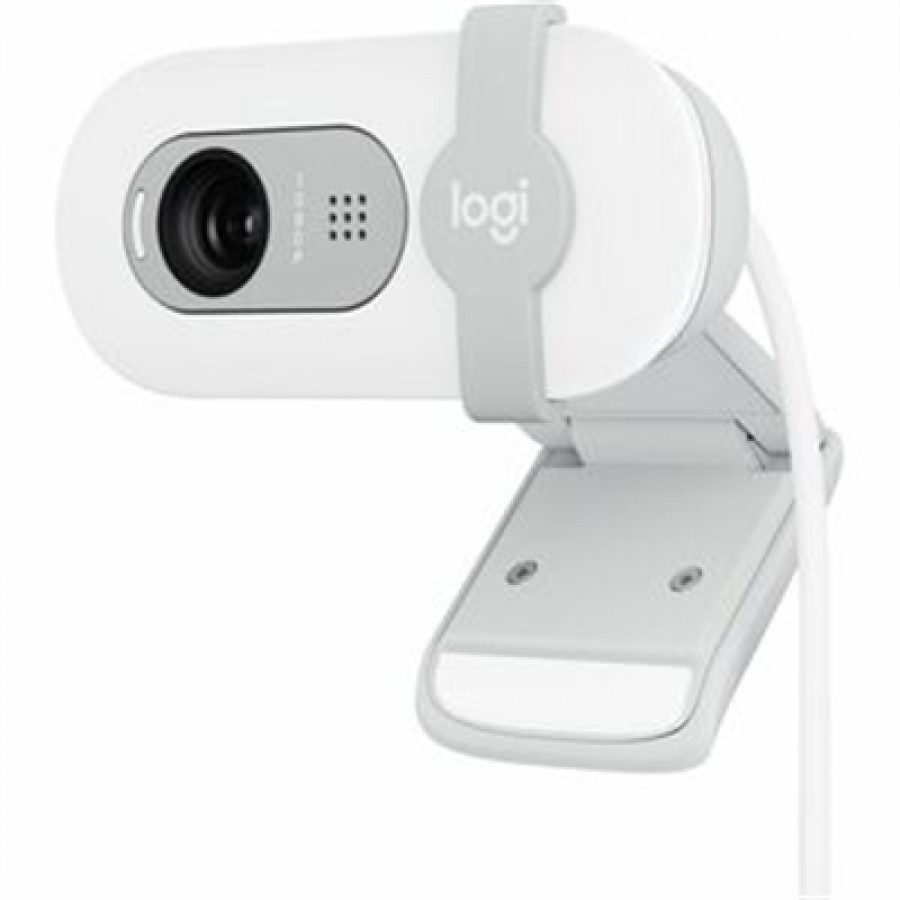 Logitech Brio 100 Webcam (1080P HD) - Off White