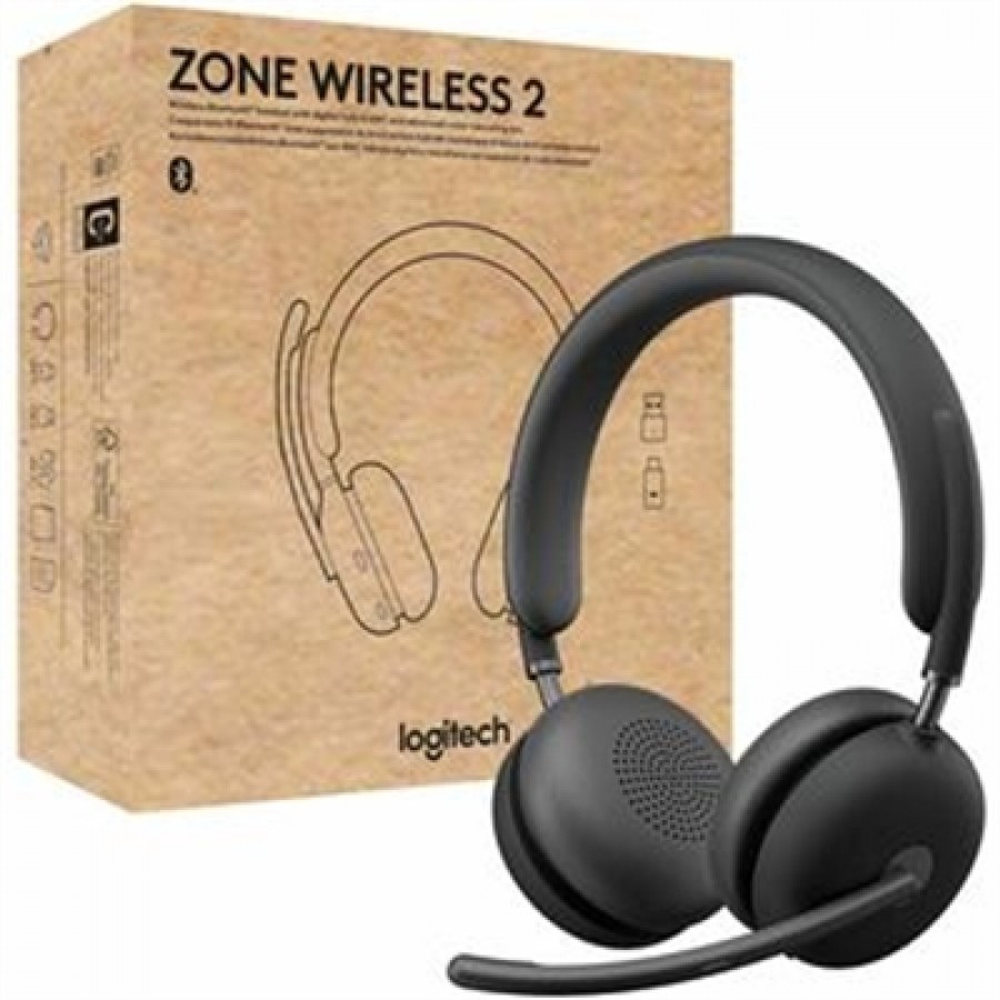 Logitech Zone wireless 2 Teams graphite no stand