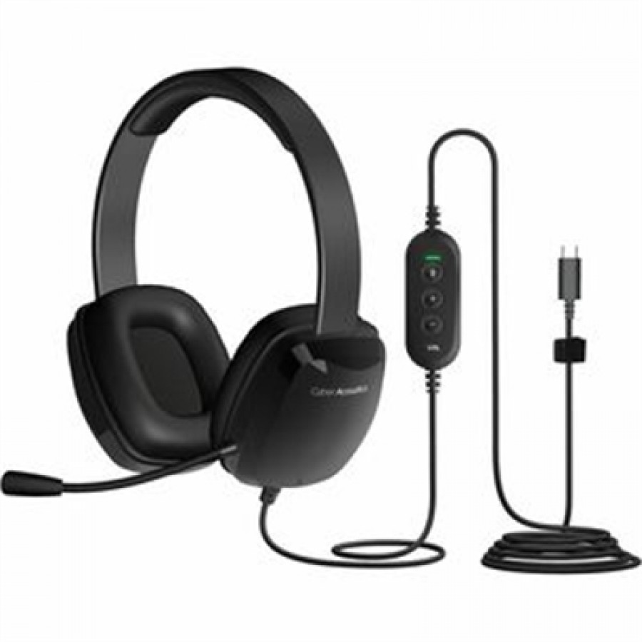 Cyber Acoustics USB-C Stereo Headset EDU K12