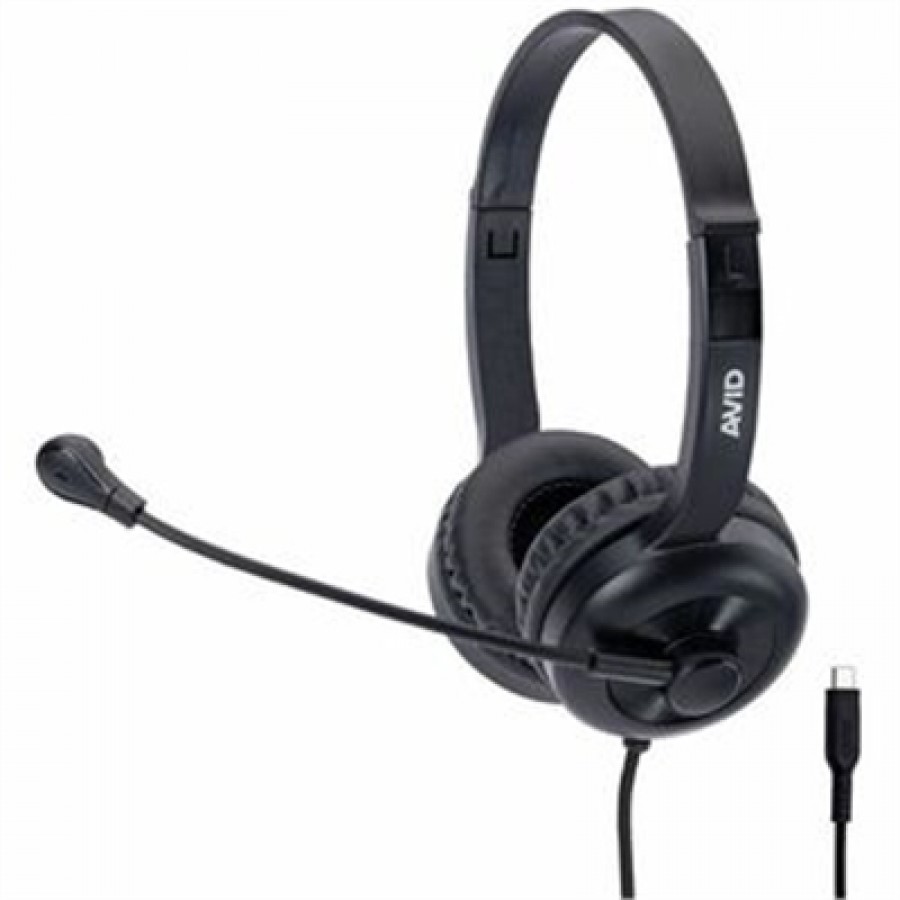 AVID AE-15 Headset Microphone USB-C BLK
