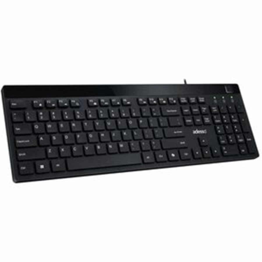 Adesso Inc. Keyboard + Fngrprnt Readr